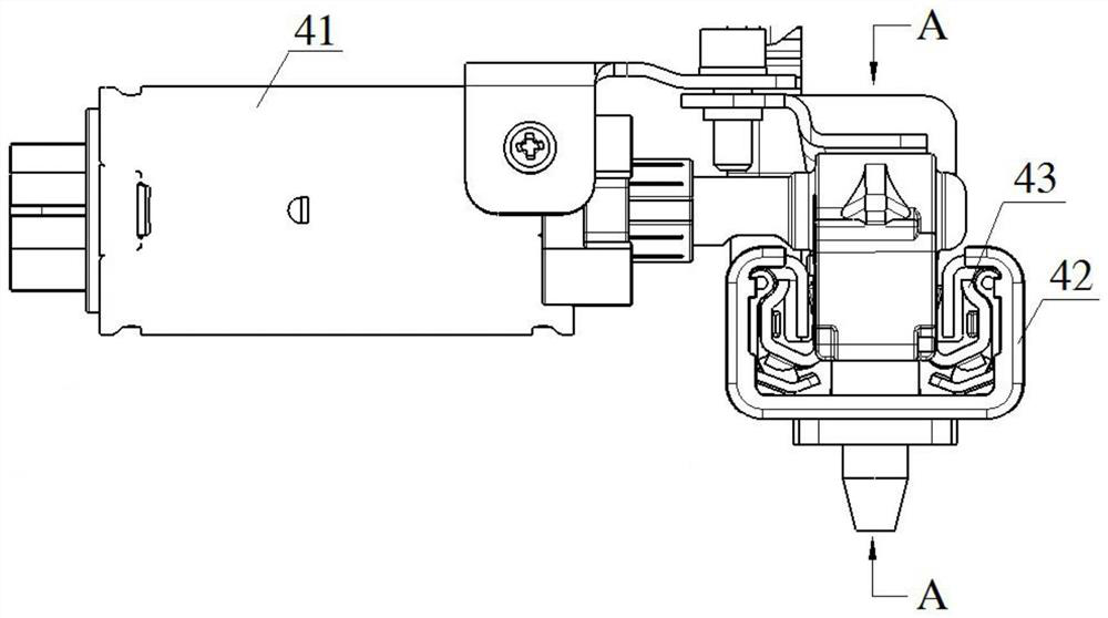 Auxiliary fascia console handrail, control method of auxiliary fascia console handrail and vehicle