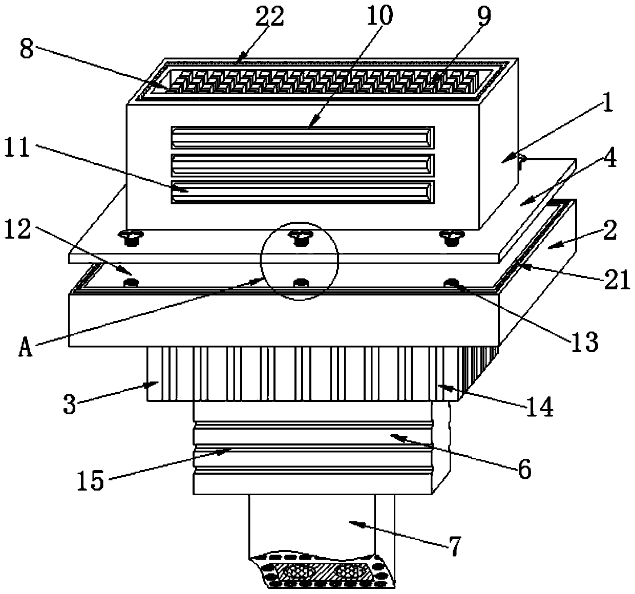 Weak current system wire connector