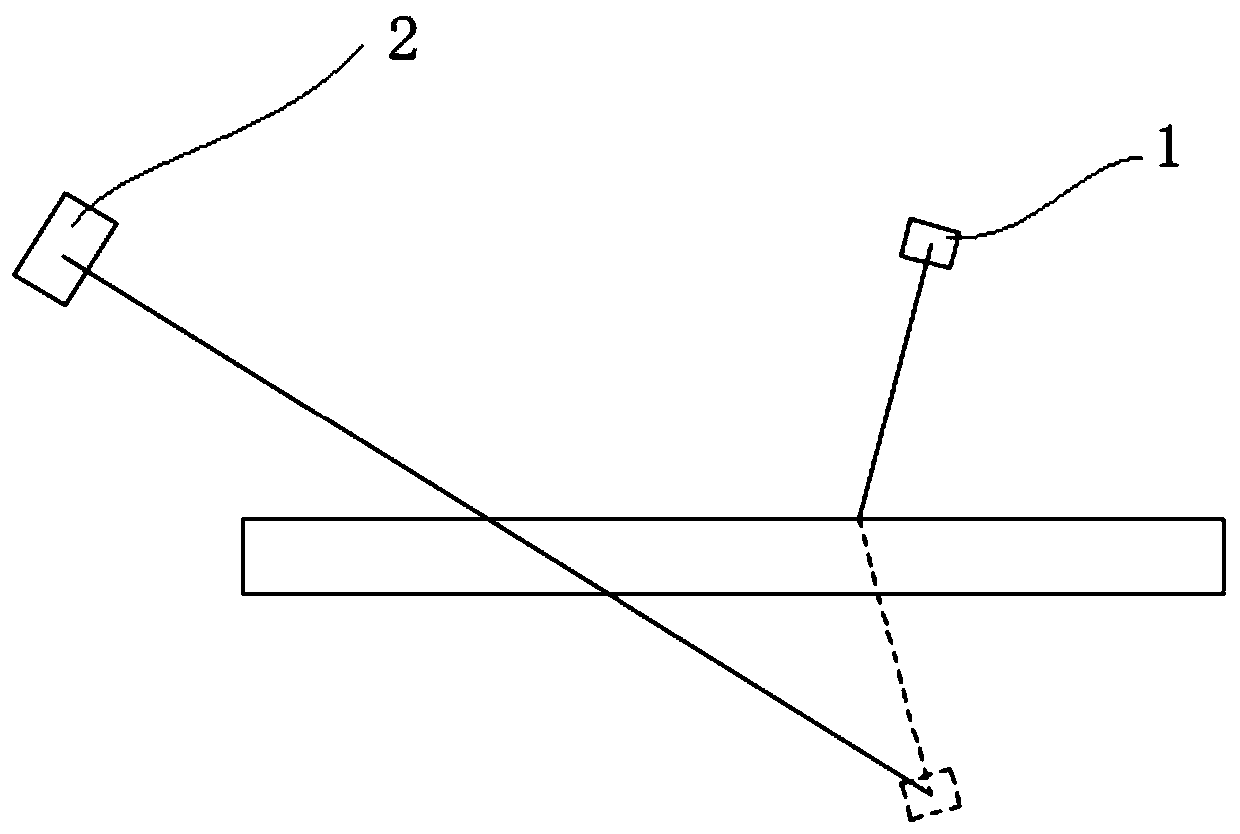 Ceramic surface defect detection device and method