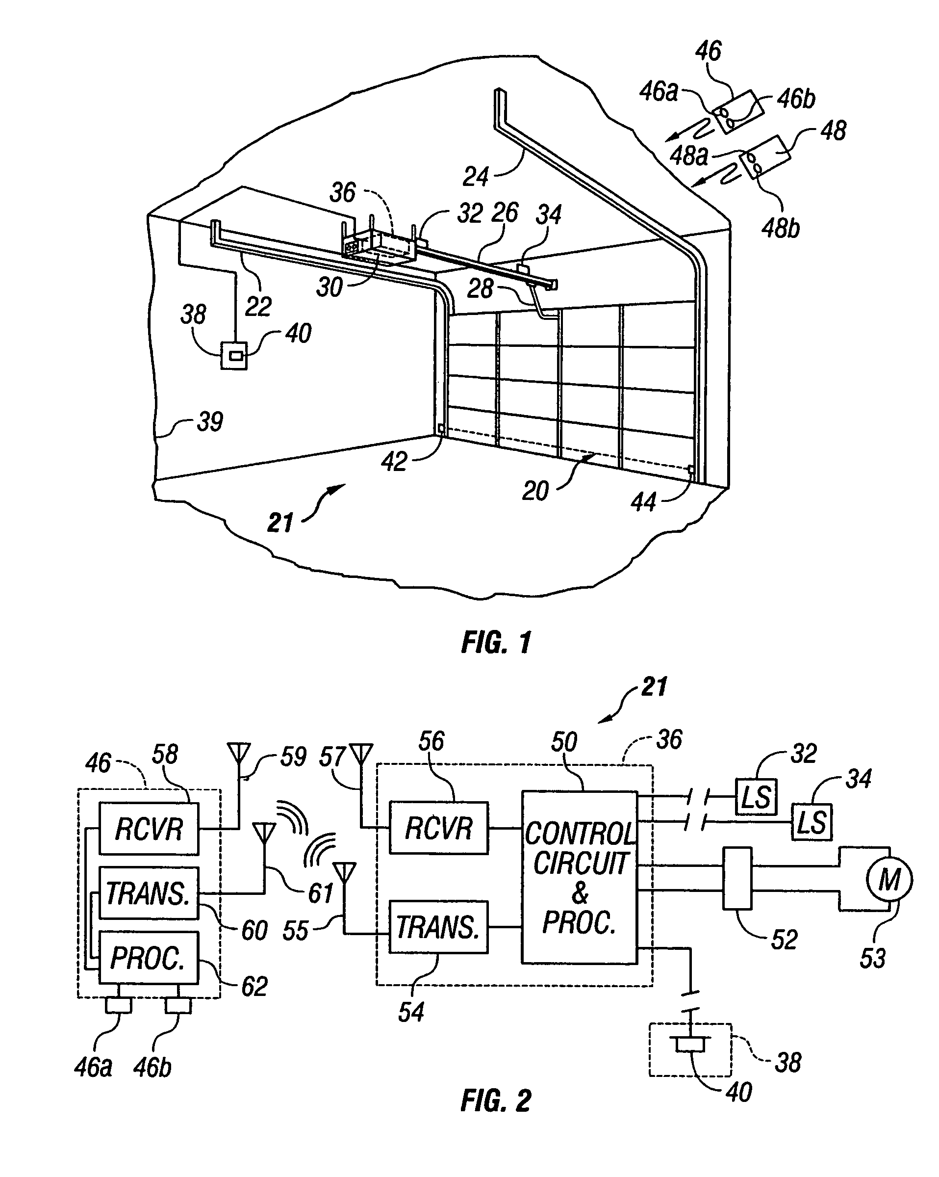 Automatic barrier operator system