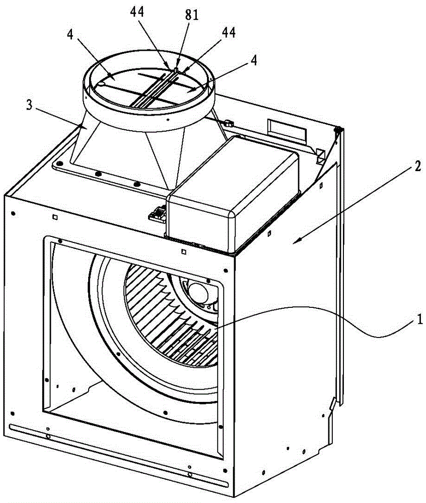 An electromagnetic suction sealing anti-dumping smoke range hood