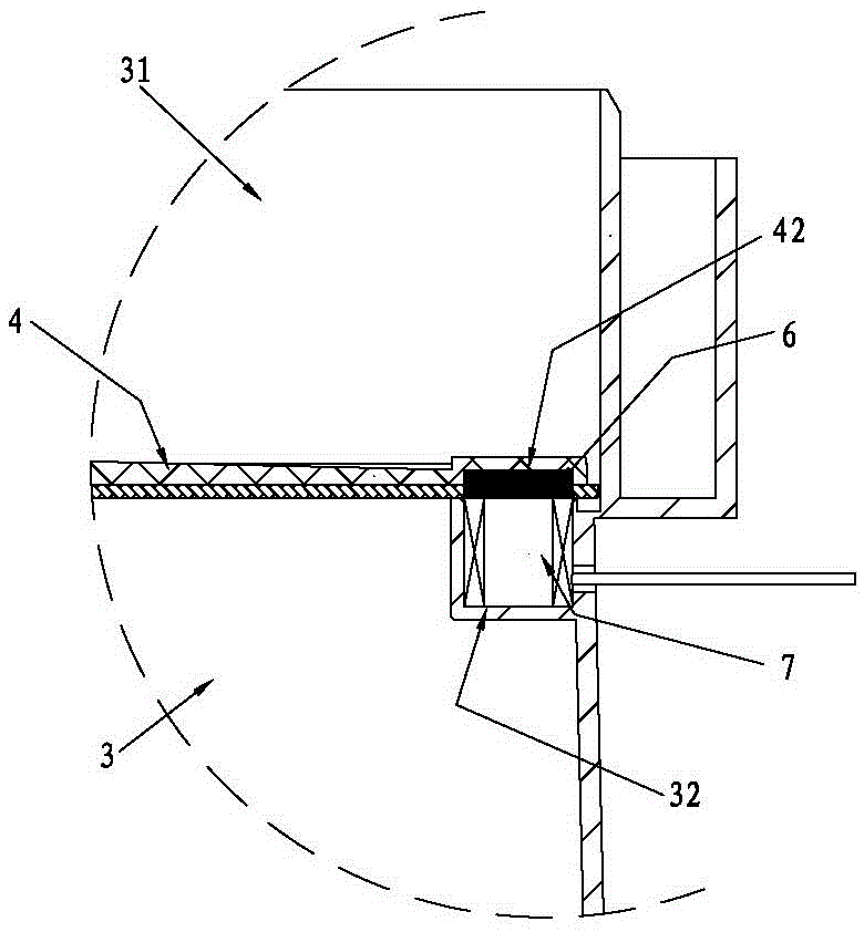 An electromagnetic suction sealing anti-dumping smoke range hood