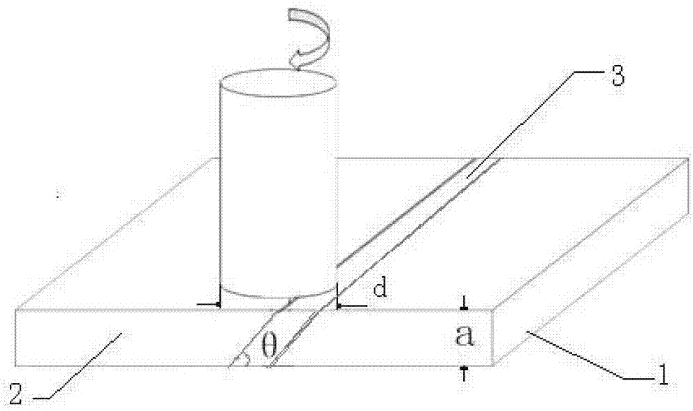 Stirring friction and transient liquid phase diffusion welding method for connection of dissimilar materials