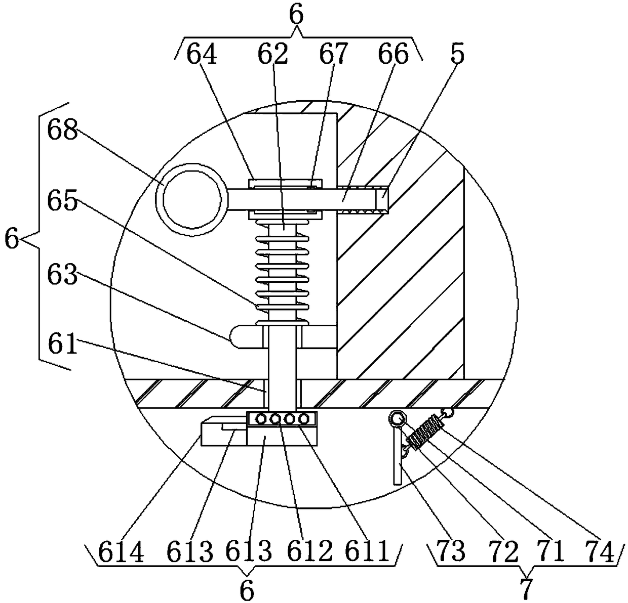 Sesame seed collection device for sesame oil processing