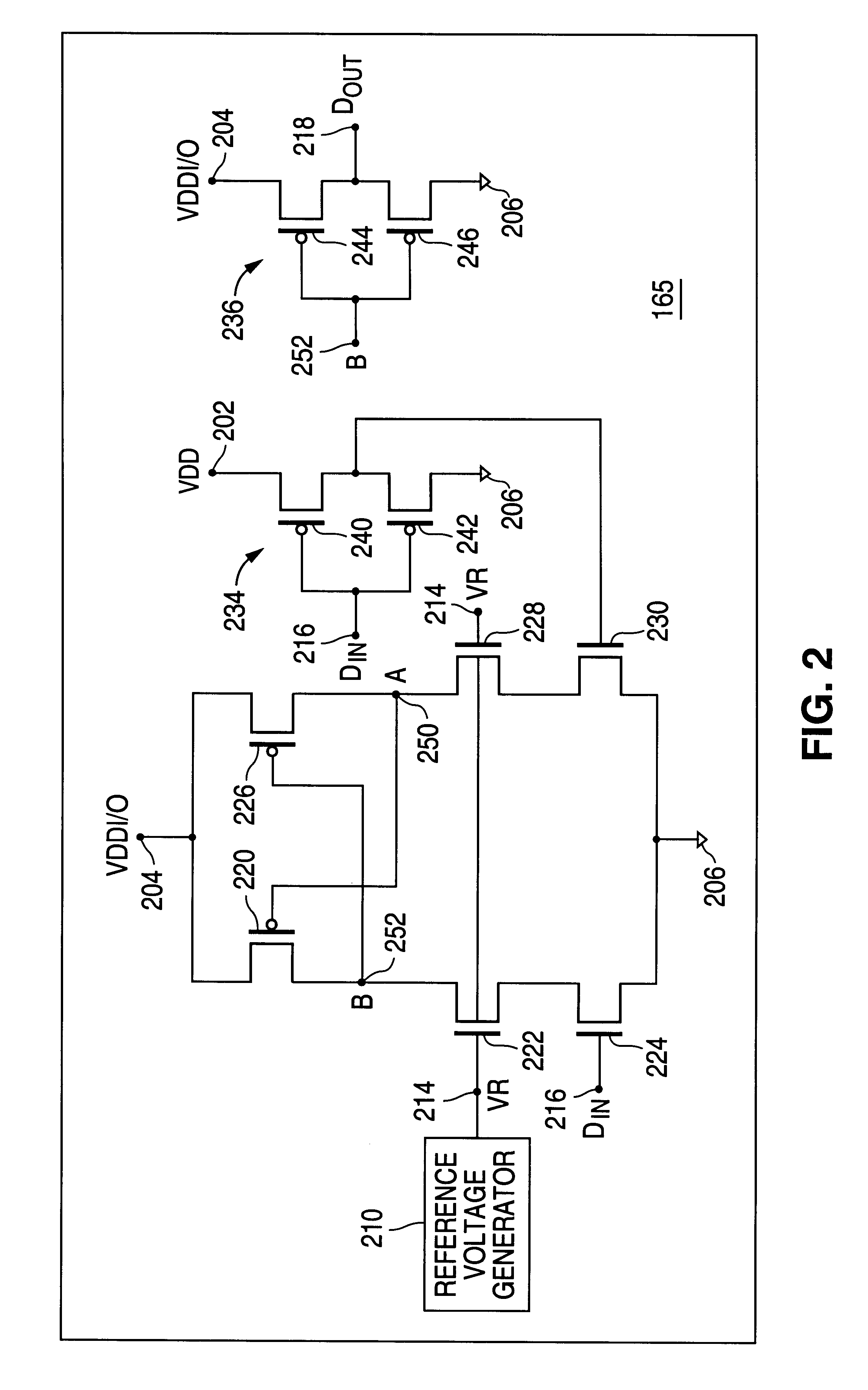 System for generating a reference voltage