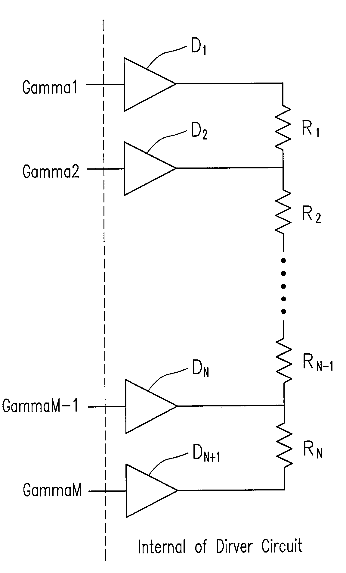 Slew rate enhancement circuit via dynamic output stage for adjusting gamma curve