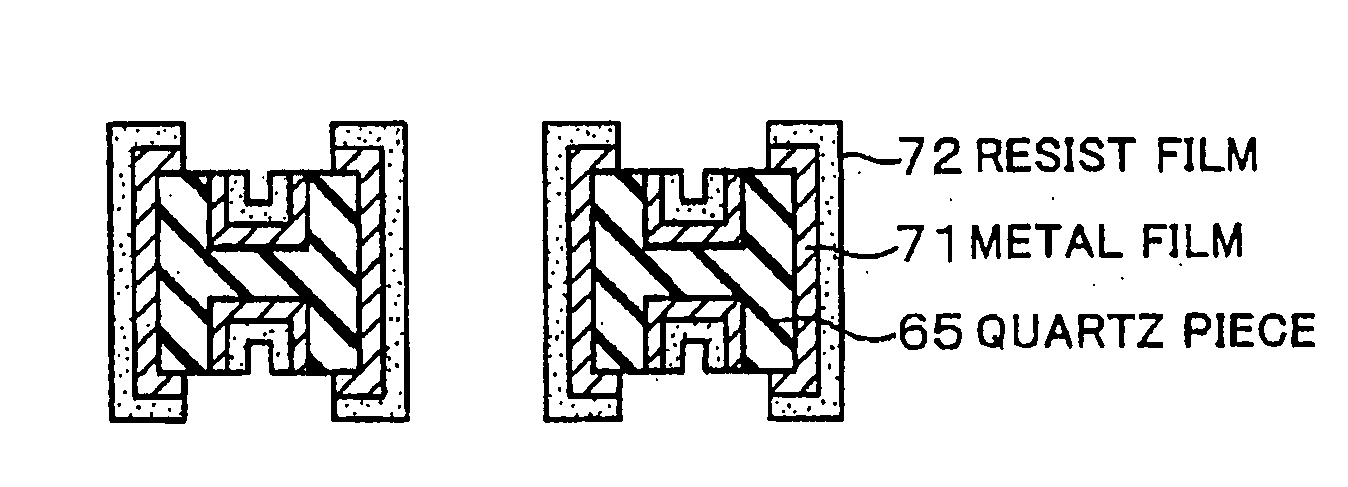 Method of manufacturing piezoelectric resonator