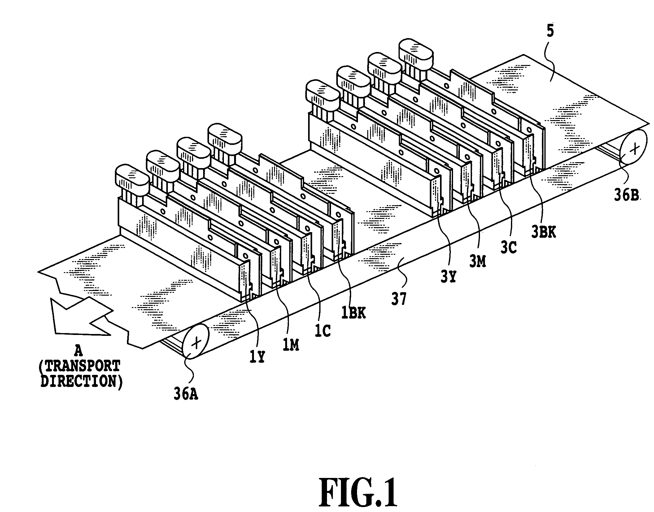 Printing apparatus, method, and program comprising a plurality of printer units using synchronized, divided print data