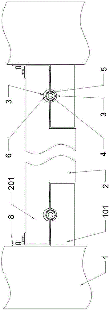 Anti-seismic node of reinforced concrete column beam