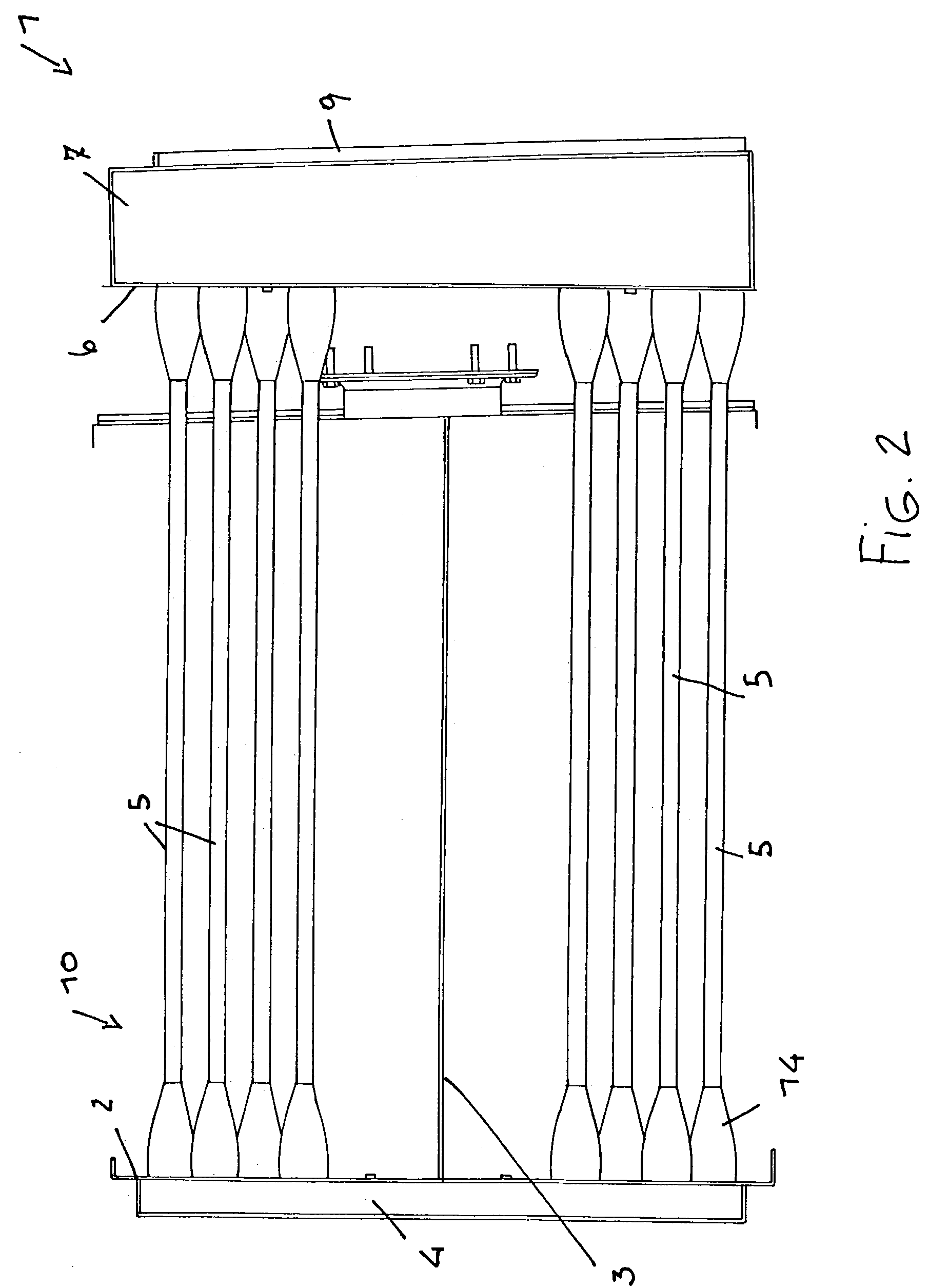 Highly efficient heat exchanger and combustion chamber assembly for boilers and heated air generators