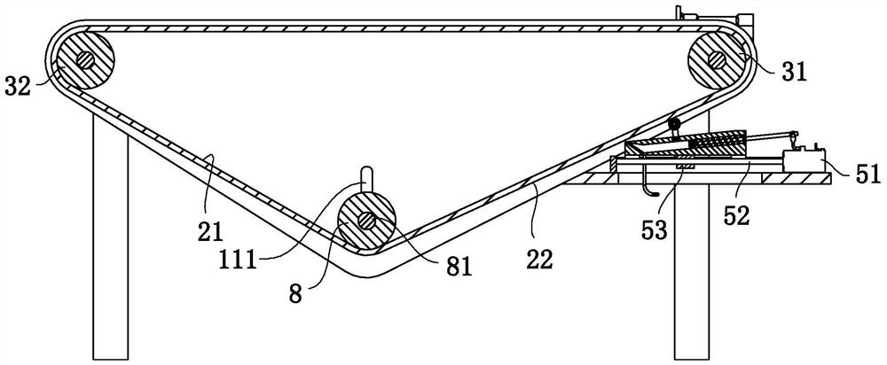 A kind of non-pressure storage bottle conveying equipment