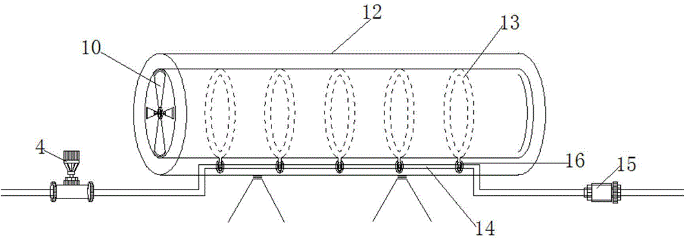 Constant-temperature heating system of solar greenhouse