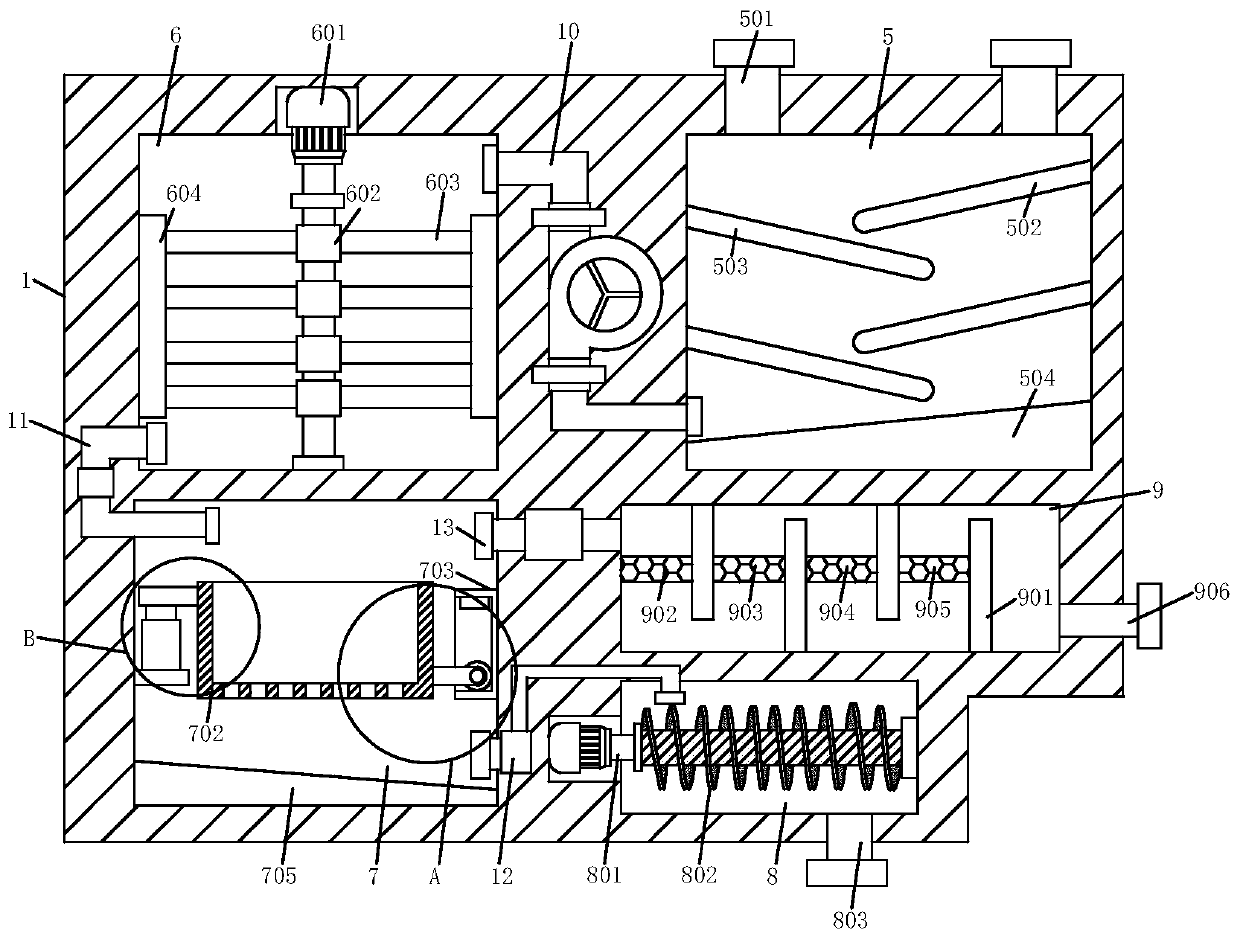 Electrolytic aluminum liquid preparation device