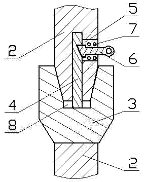 Upright fire ladder