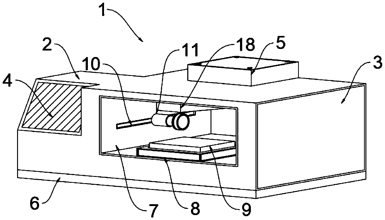 Die steel wear resistance testing device