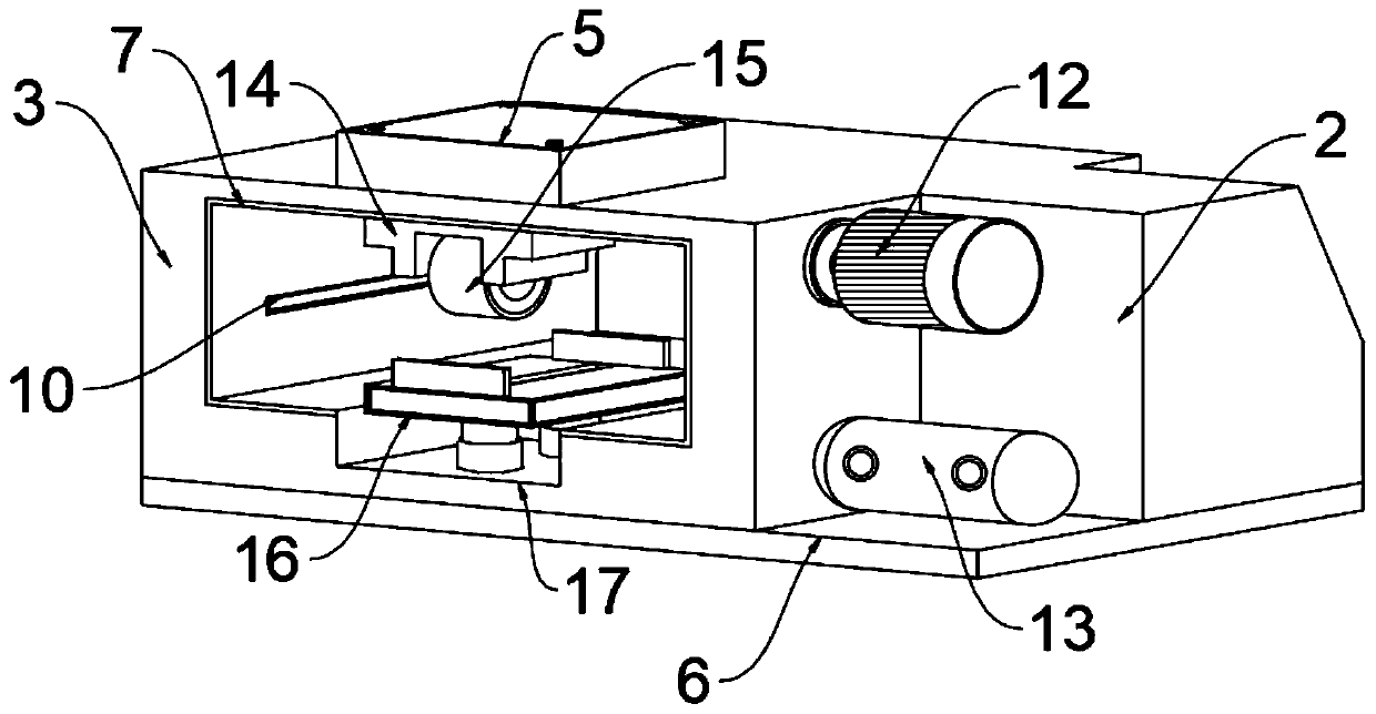 Die steel wear resistance testing device