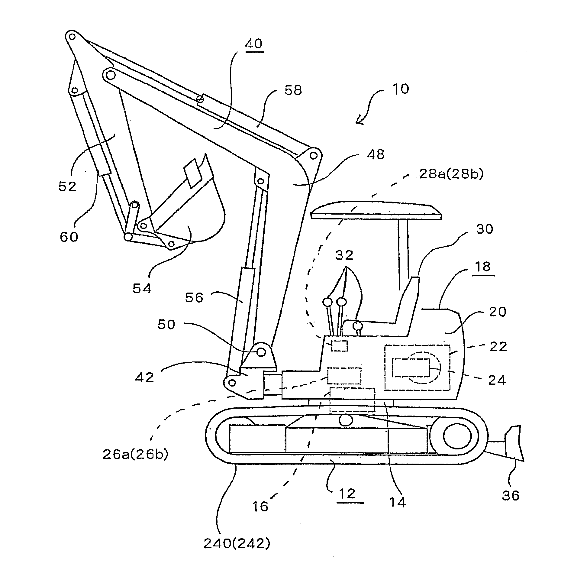 Hydraulically-powered working vehicle