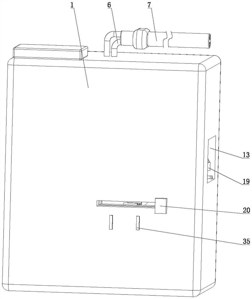 Nursing and gastric lavage device for emergency patients