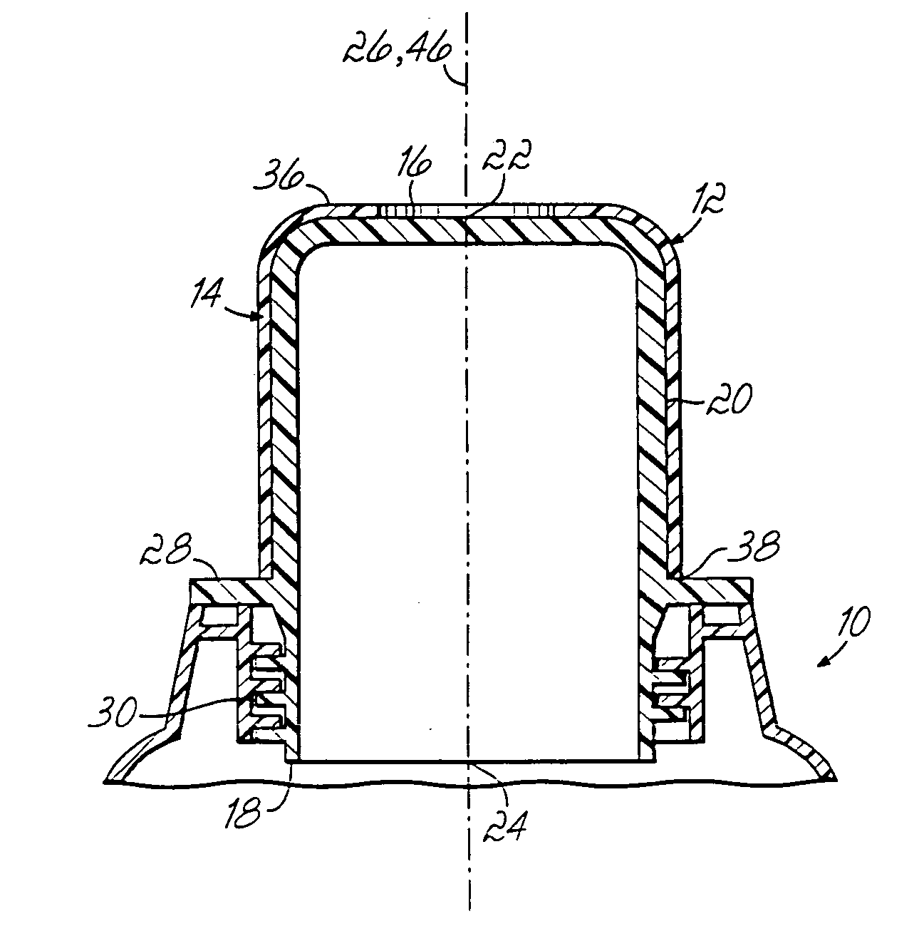 Shrink sleeve for an article closure