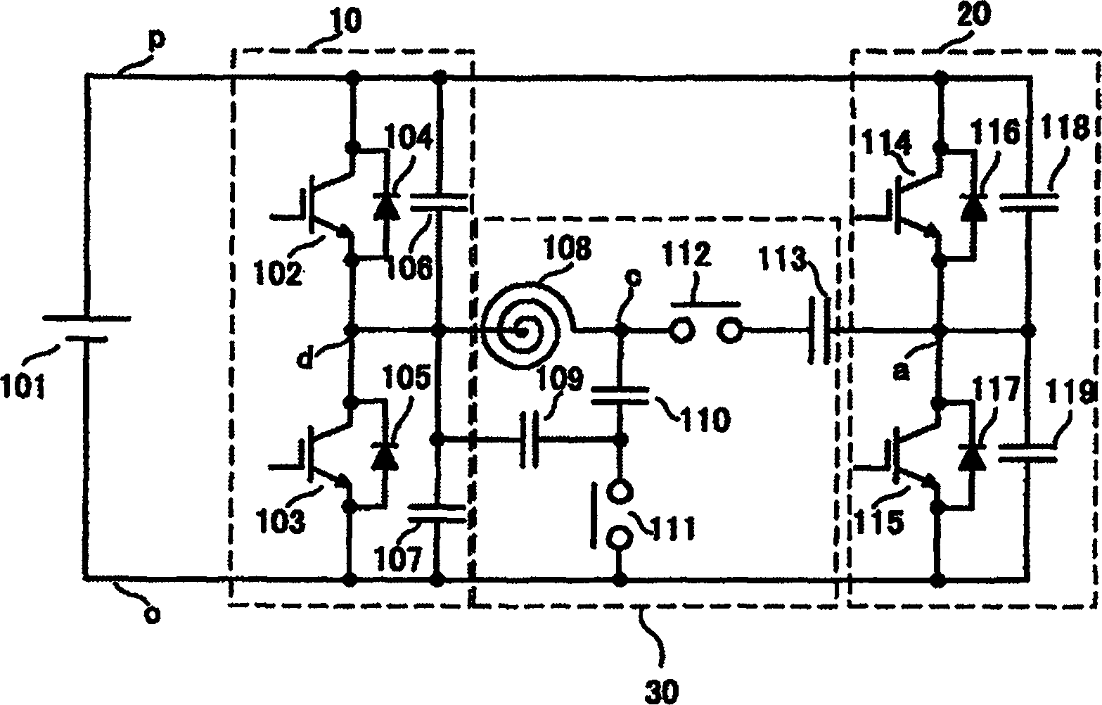 Induction heating device