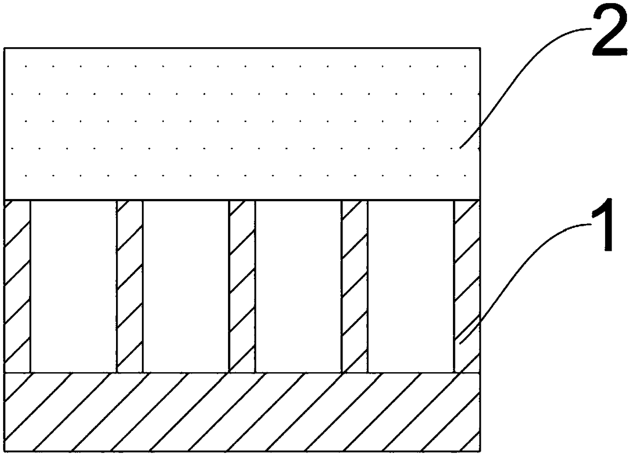 Method for nano-imprinting based on centrifugal force, and prepared polymer micro-nano structure