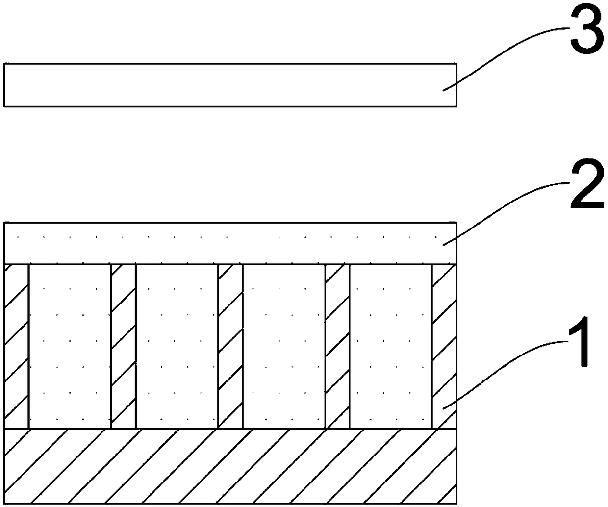 Method for nano-imprinting based on centrifugal force, and prepared polymer micro-nano structure