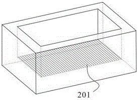 A sewing method and shaping mold of a carbon fiber box-shaped prefabricated part