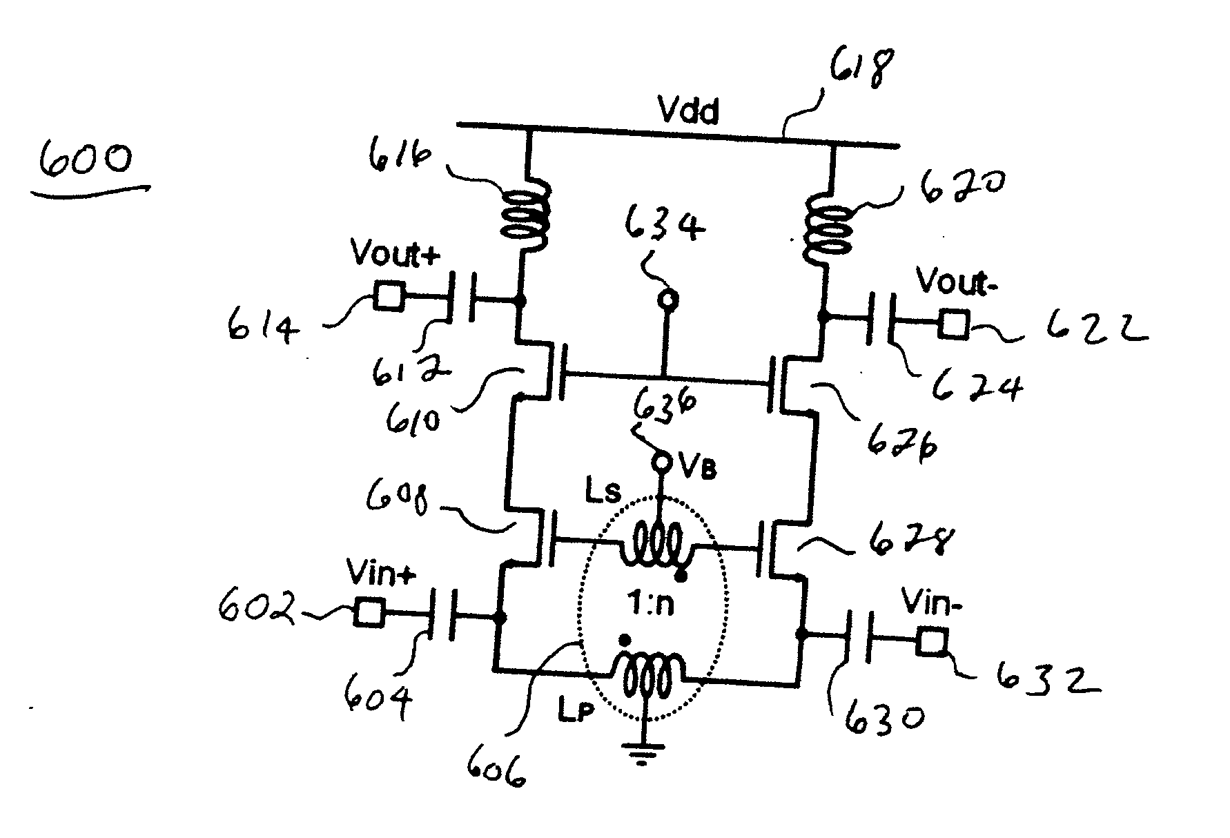 Receiver with colpitts differential oscillator, colpitts quadrature oscillator, and common-gate low noise amplifier