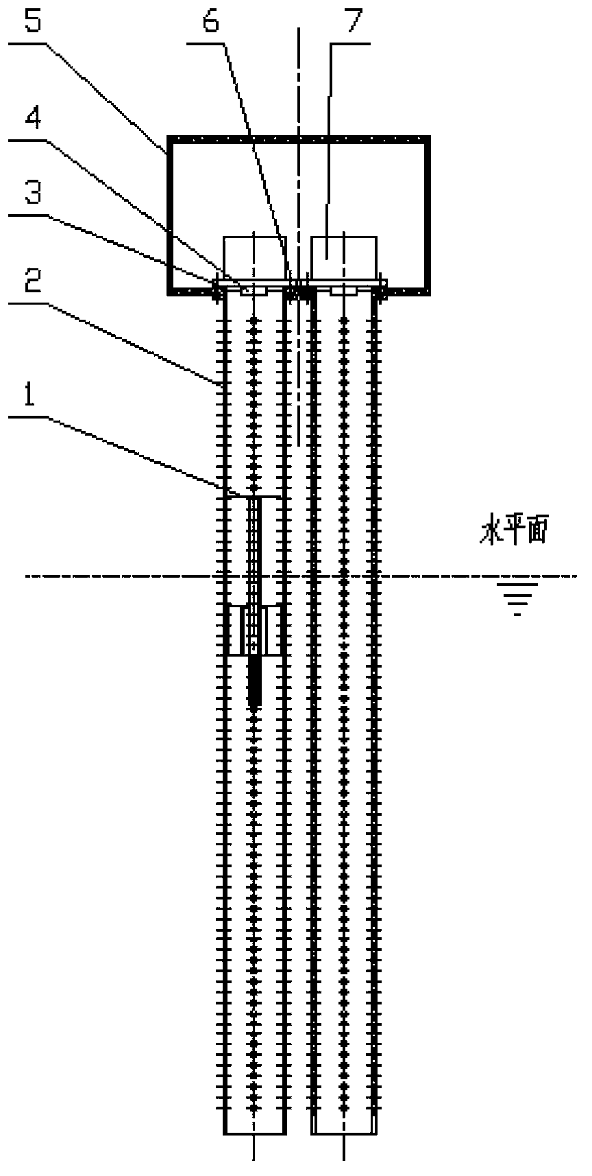 Device and method for measuring wireless receiving and sending ultrasonic brine baume degree, evaporation capacity and liquid level