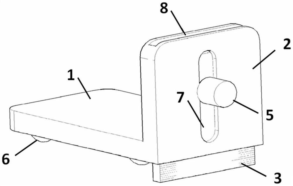 Scribing device for ship plate beveling stage in shipbuilding