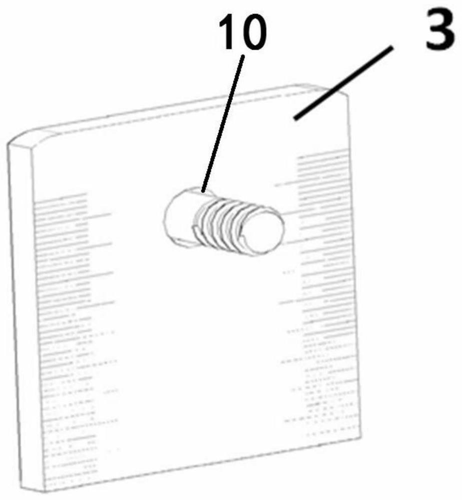 Scribing device for ship plate beveling stage in shipbuilding