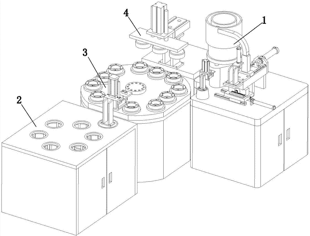 Automatic air duct feeding device for compressor top covers