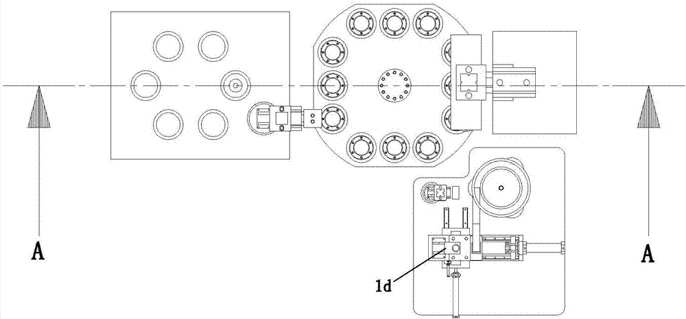 Automatic air duct feeding device for compressor top covers