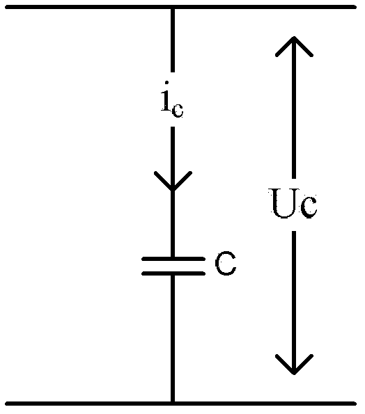 Method and circuit for online monitoring capacity state of bus capacitor