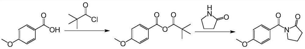 A kind of preparation method of Aniracetam