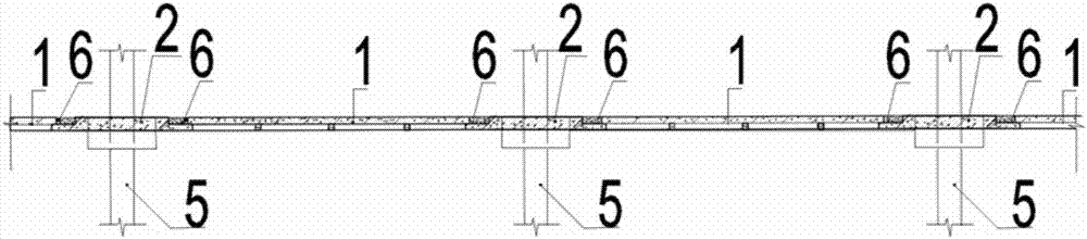 Slab-column structure assembly system and floor slab prefabricated components and connection nodes thereof