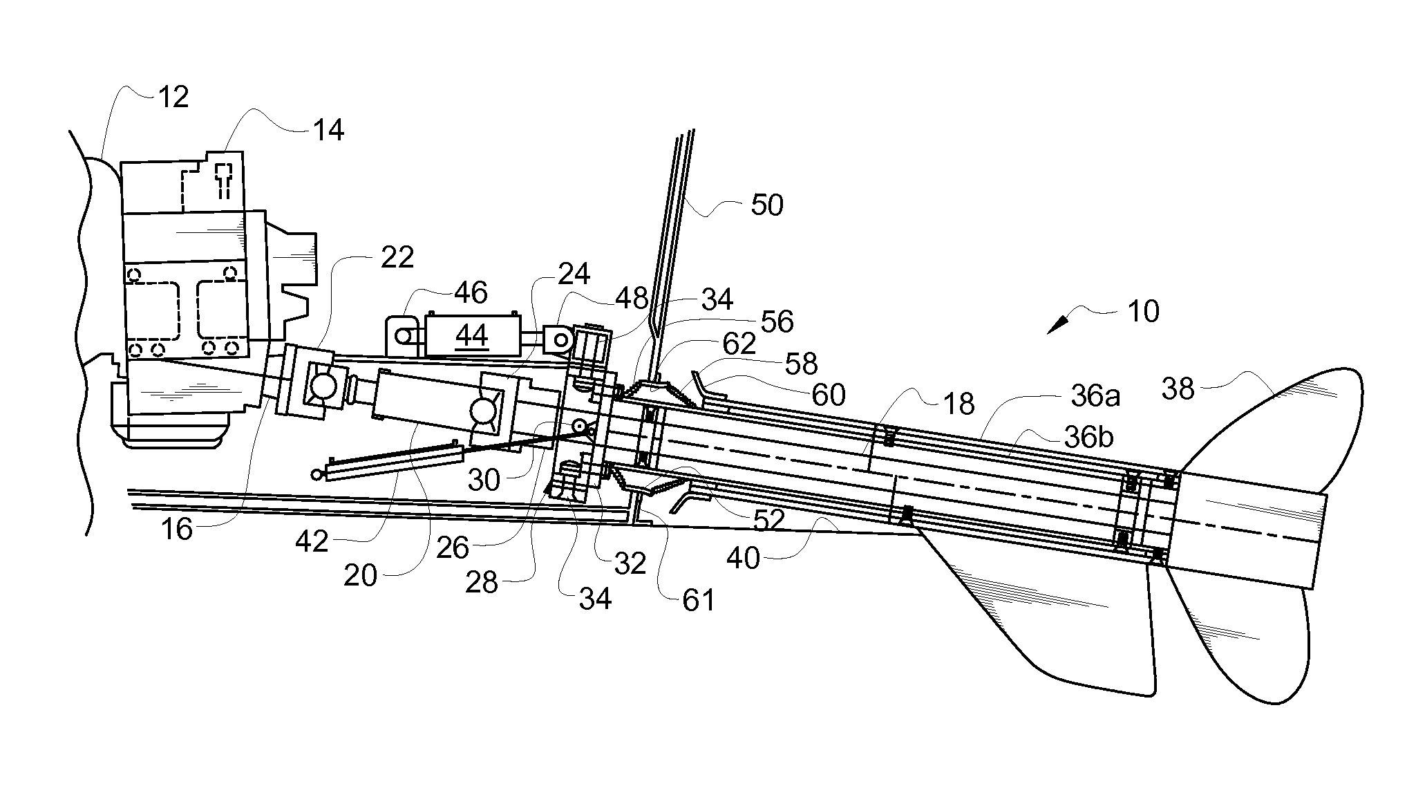 Articulating surface drive