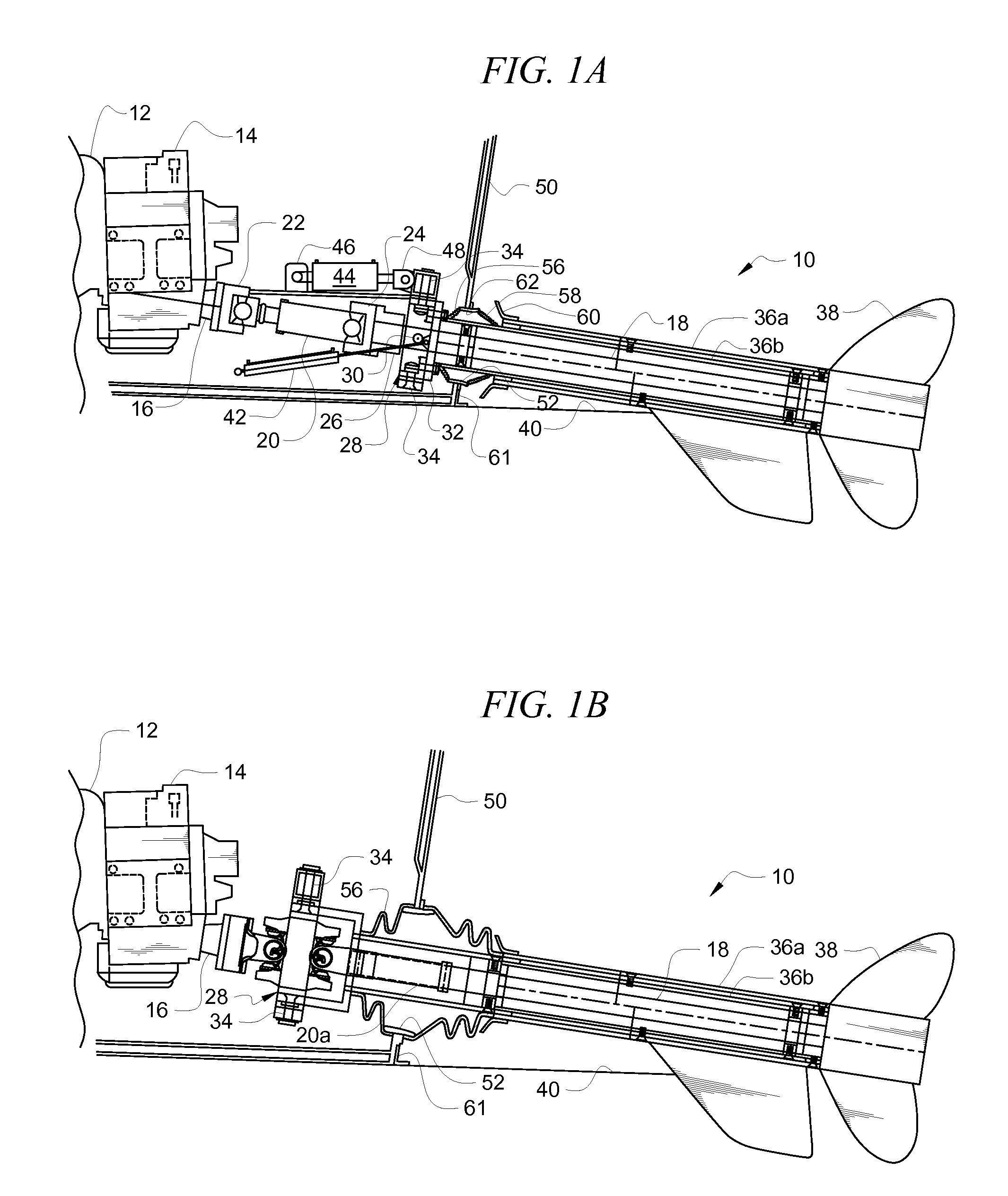 Articulating surface drive