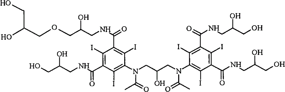 Synthesis of iodixanol in water