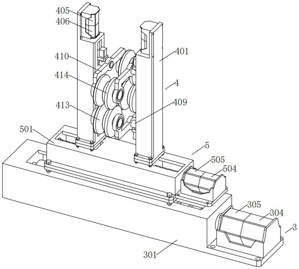 Walking mechanism suitable for multi-cable inspection robot and walking method of walking mechanism