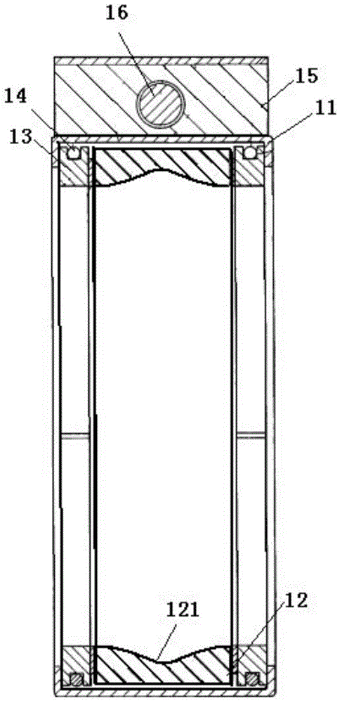 Pressure backfill type pipe connection piece