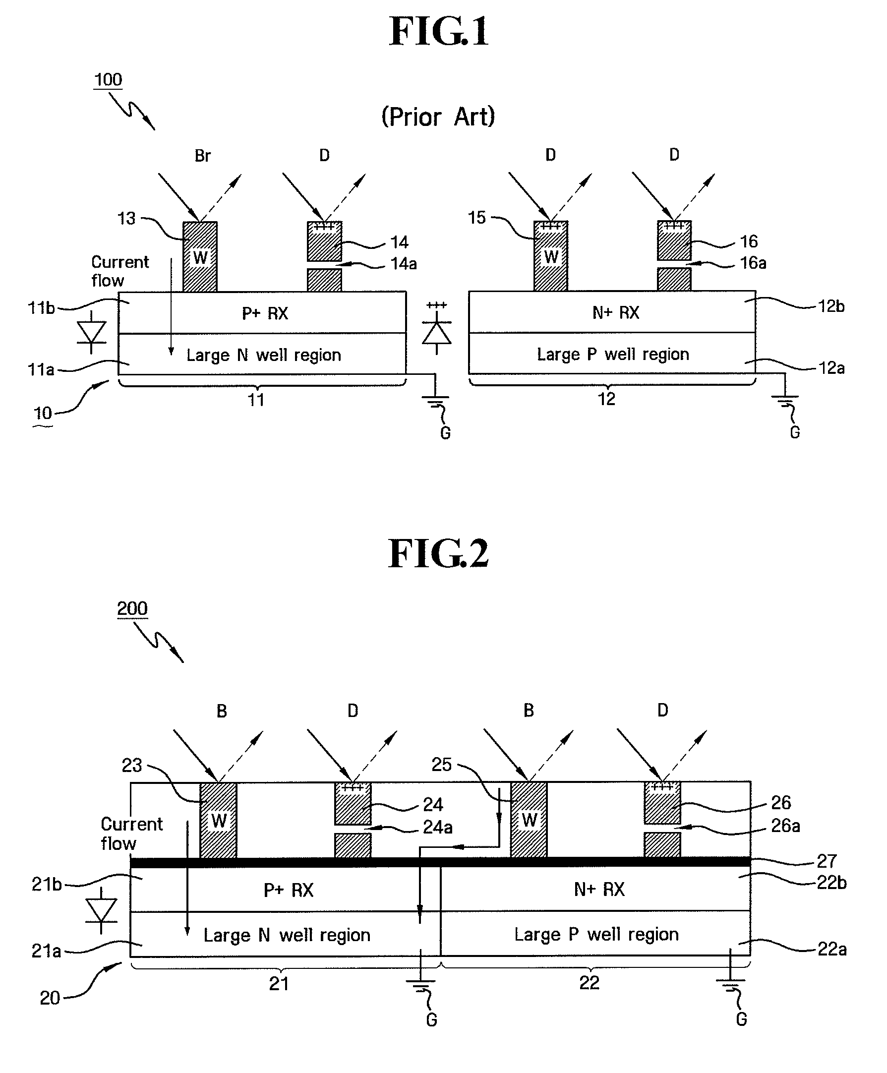 Semiconductor integrated test structures for electron beam inspection of semiconductor wafers