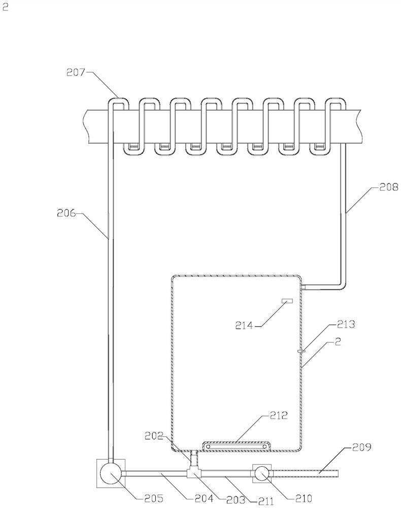 Medical breathing machine with humidifying and warming functions and working method thereof