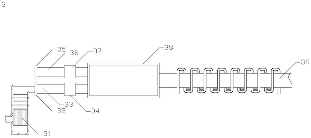 Medical breathing machine with humidifying and warming functions and working method thereof