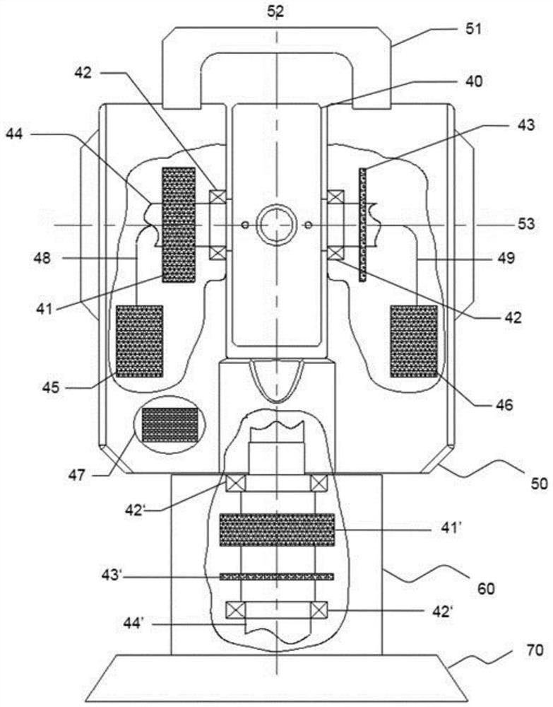 Six-degree-of-freedom spatial coordinate position and attitude measurement device