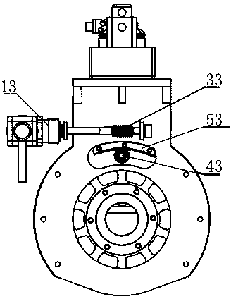 A vertical gear hobbing machine