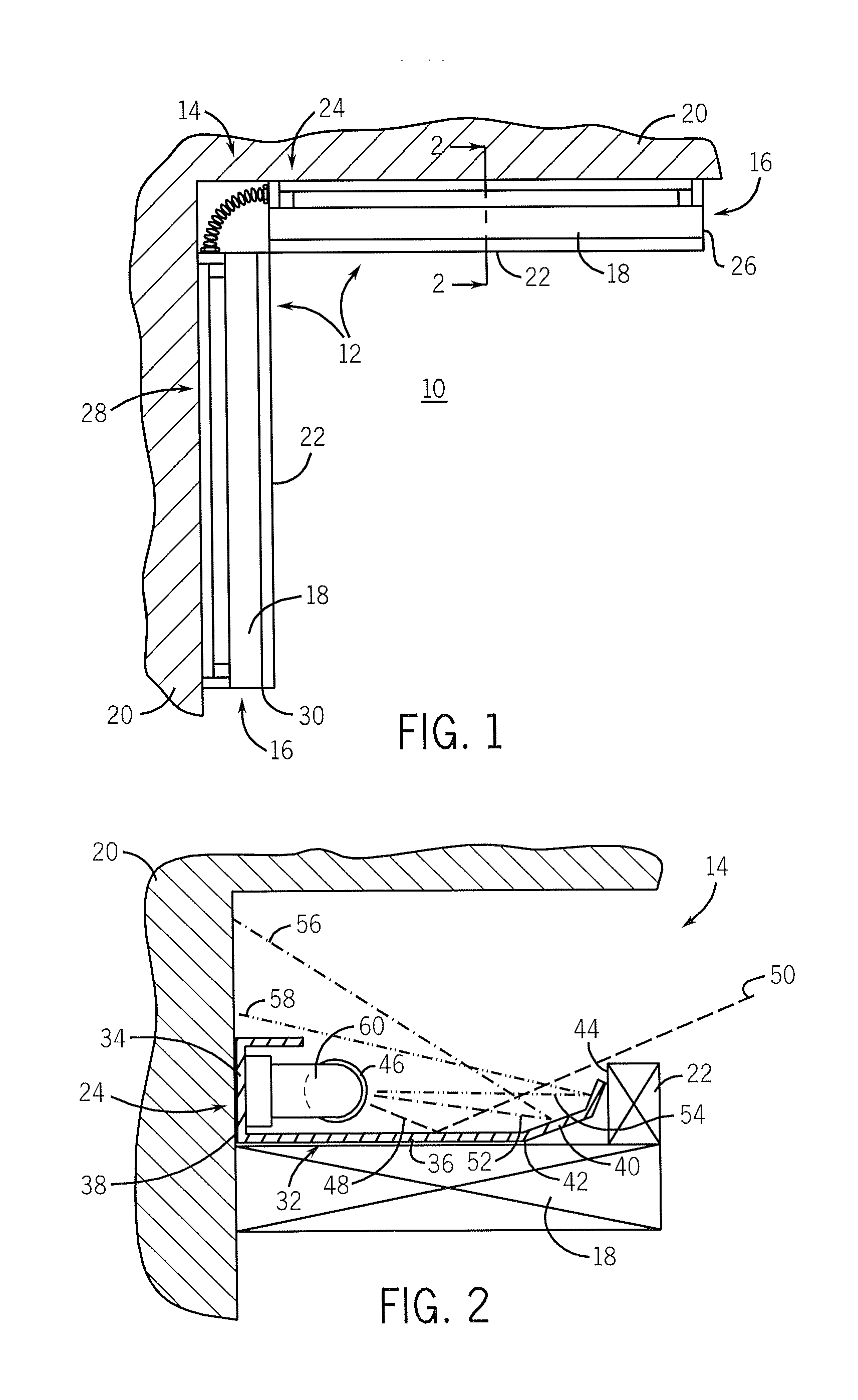 Shadow-free cove light