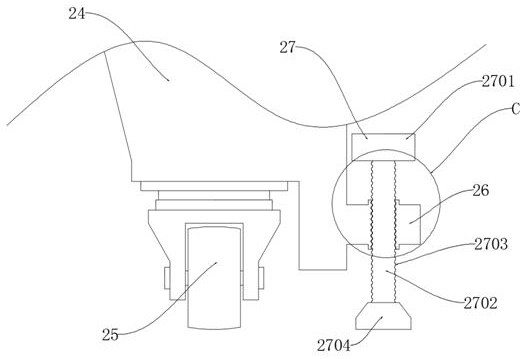 Clamping device for mechanical equipment manufacturing