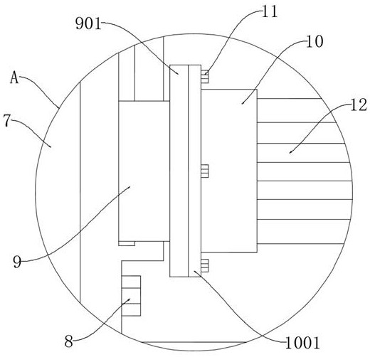 Clamping device for mechanical equipment manufacturing