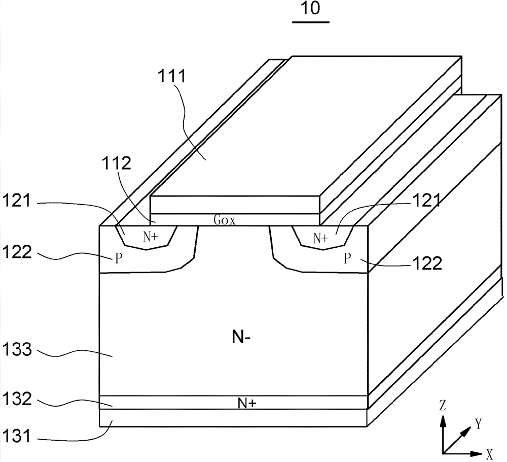 Planar vdmos transistor and its preparation method